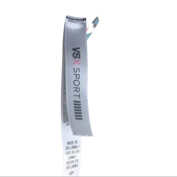 Victoria secret sports bra multicolored strappy racer back black and tea… - Picture 5 of 7